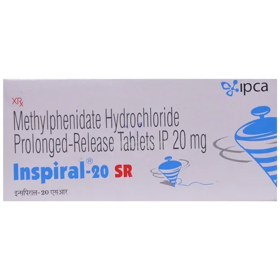 inspiral sr 20mg tablet 10's